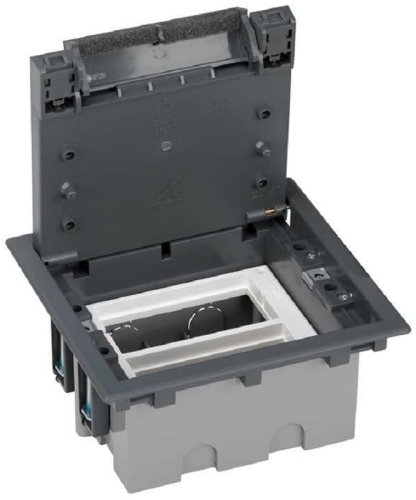 Лючок регулируемый в бетон Simon Connect Cima SF270 2х2 мод. 171x187x76мм IP44 серый картинка